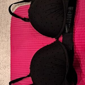 La Perla Black Polka Dot Bra